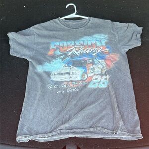 PacSun Racing Graphic Tee - Gray